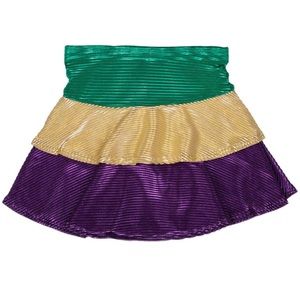 Mardi Gras skirt / skort